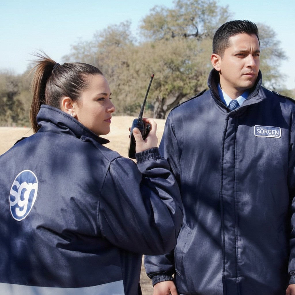 personal de empresa de seguridad privada